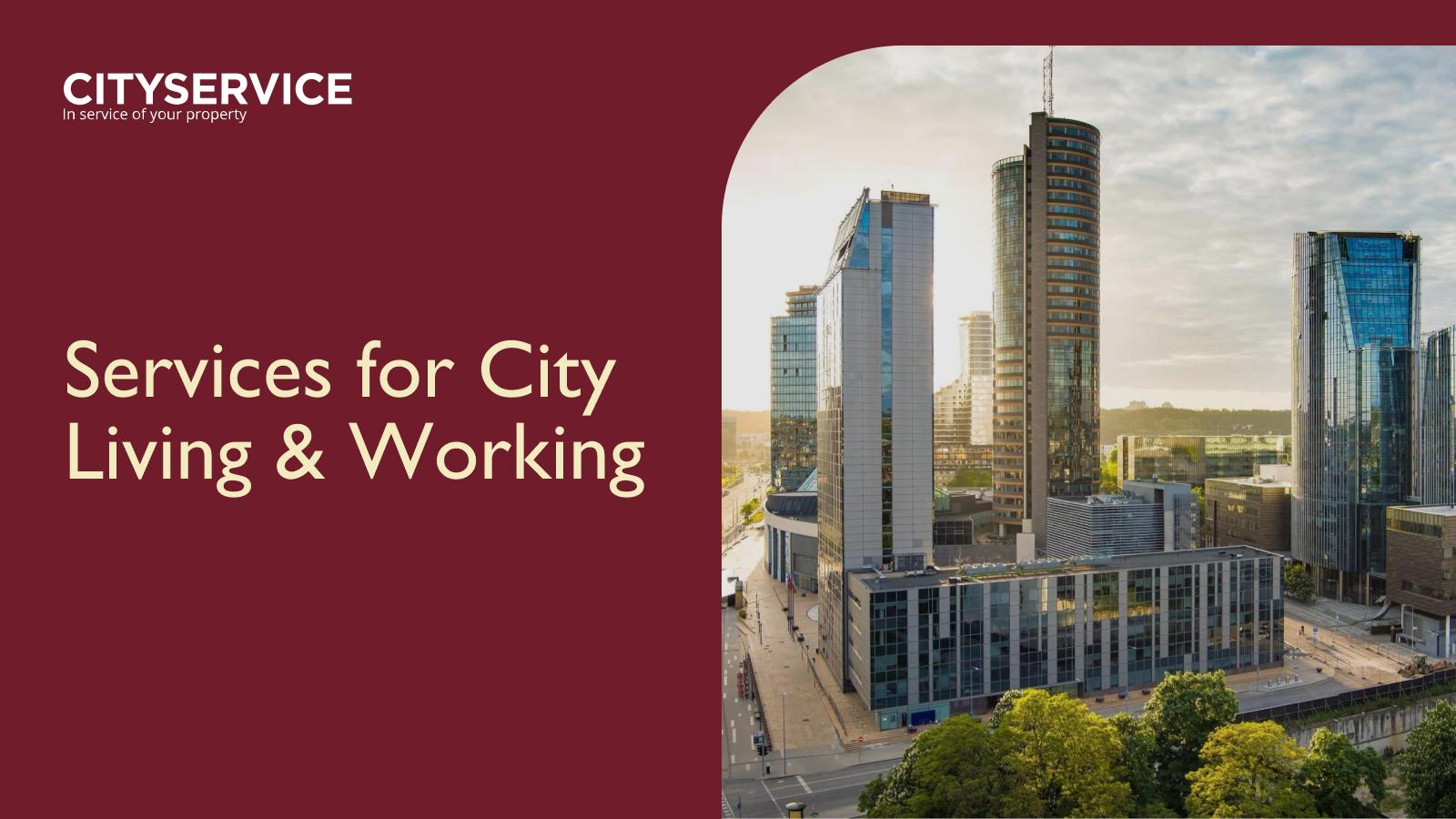 Cityservice - Services for City Living & Working